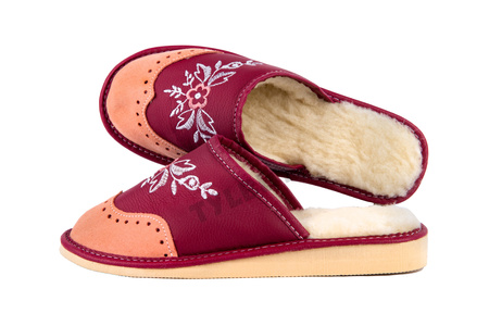 Kapcie damskie ocieplane C-392