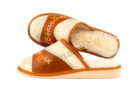 Kapcie damskie ocieplane C-383