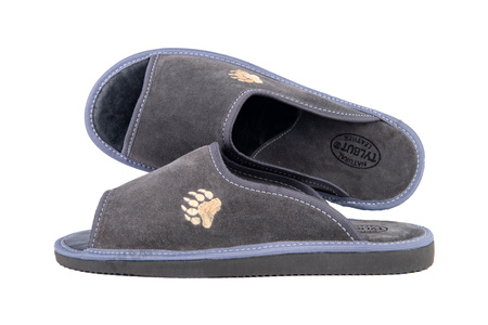 Kapcie męskie odkryte A-595