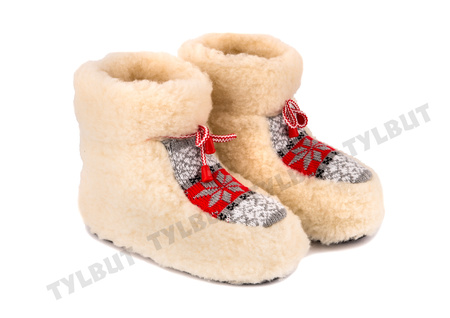 Bambosze damskie ocieplane C-131 MIX KOLOR