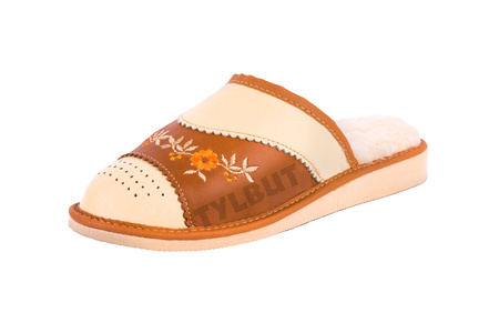 Kapcie damskie ocieplane C-383