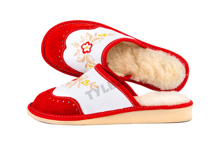 Kapcie damskie ocieplane C-389